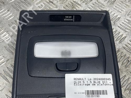 Interior roof light RENAULT CLIO V (B7_) 1.5 Blue dCi 85 (B7AG) | BP19903947I8 