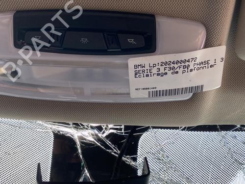 Used Interior roof light BMW 3 (F30, F80) 316 d (116 hp) 21116344