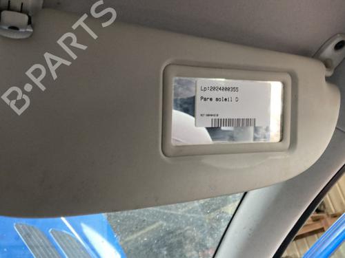 Used Right sun visor PEUGEOT 206 SW (2E/K) 1.4 (75 hp) 22122311