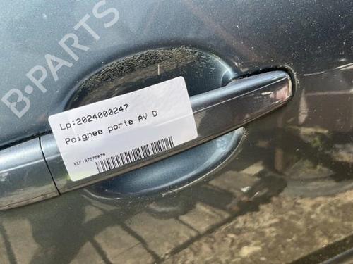 Used Front right exterior door handle PEUGEOT 307 (3A/C) 1.6 HDi 110 (109 hp) 22121646