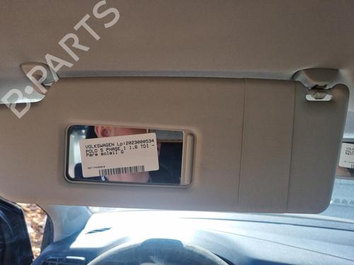 Used Left sun visor VW POLO V (6R1, 6C1) [2009-2022]  19911514