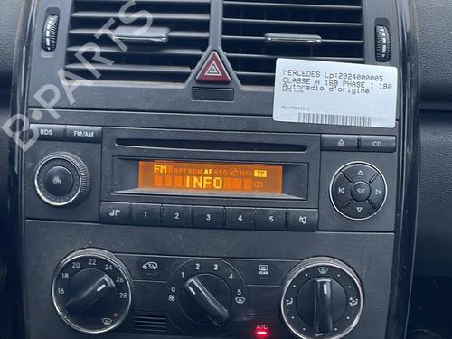 Bilradio MERCEDES-BENZ A-CLASS (W169) A 180 CDI (169.007, 169.307) (109 hp) 19907789