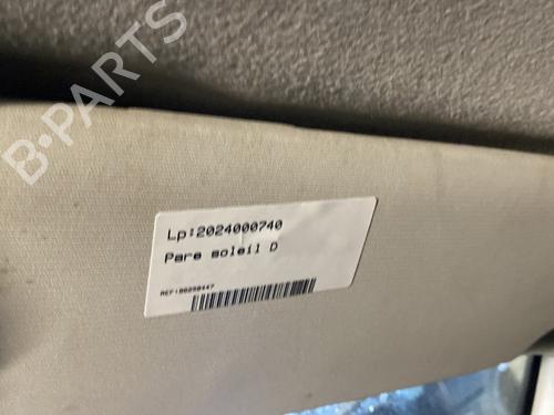 Højre solskærm SEAT LEON (1M1) 1.9 TDI (150 hp) 21487970