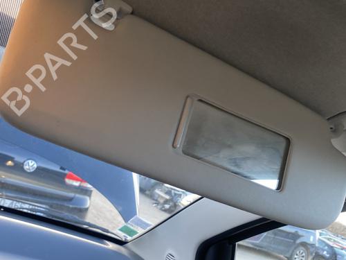 right-sun-visor-vw-fox-hatchback-5z1-5z3-5z4-2003-2004-2005-2006-2007-2008-2009-2010-2011-2012-2013-2014-2015-31791795 main image