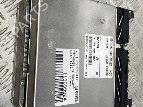 Computer motormanagement MERCEDES-BENZ CLK (C208) CLK 320 (208.365) (218 hp) 29571790