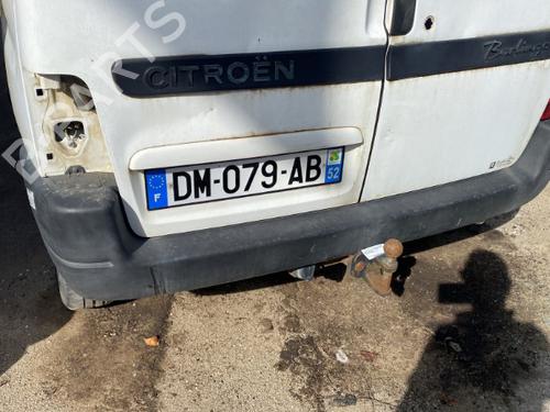 Used Rear bumper CITROËN BERLINGO / BERLINGO FIRST Box Body/MPV (M_) 1.9 D 70 (MBWJZ, MCWJZ) (69 hp) 22124756