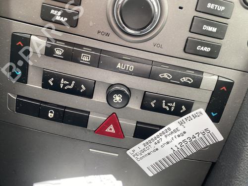 Climate control PEUGEOT 407 (6D_) 2.0 HDi 135 (6DRHRH, 6DRHRE, 6DRHRG, 6DRHRJ) | BP29191607I5 - Image 2