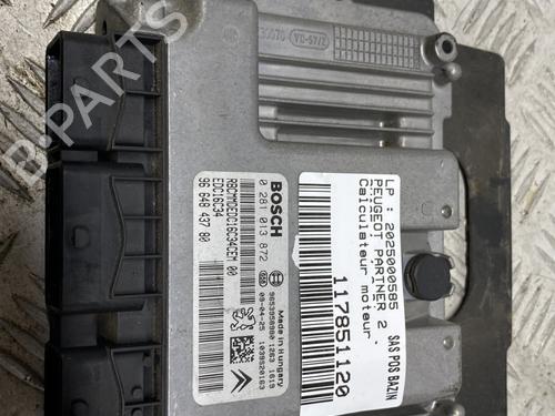 Engine control unit (ECU) PEUGEOT PARTNER Box Body/MPV 1.6 HDi | BP30851808M57 - Image 3