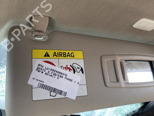 Used Right sun visor BMW 3 (F30, F80) 316 d (116 hp) 21116097