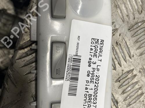 Used Interior roof light RENAULT MEGANE III Grandtour (KZ0/1) 1.5 dCi (KZ09, KZ0D, KZ1G, KZ29, KZ14, KZ1W, KZ10, KZ1F,... (110 hp) 22991715