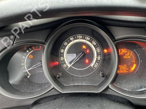 Instrument cluster CITROËN C3 II (SC_) 1.4 HDi 70 (SC8HZC, SC8HR0, SC8HP4) | BP30567386C47