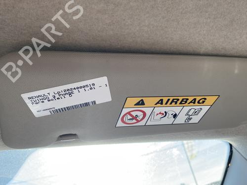 Used Right sun visor RENAULT TWINGO III (BCM_, BCA_) 1.0 SCe 70 (71 hp) 21663317