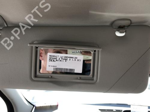 Used Left sun visor RENAULT MEGANE III Hatchback (BZ0/1_, B3_) [2008-2025]  21528433