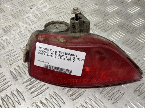 Used Rear fog light RENAULT MEGANE IV Hatchback (B9A/M/N_) 1.5 dCi 110 (B9A3) (110 hp) 29608550