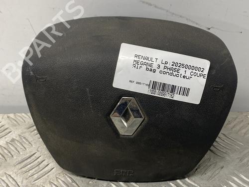 Driver airbag RENAULT MEGANE III Coupe (DZ0/1_) 1.5 dCi (DZ09, DZ0D, DZ1F, DZ1G, DZ14, DZ29) | BP22787724C9 