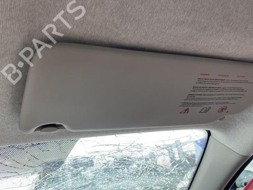 Used Right sun visor RENAULT TWINGO II (CN0_) 1.2 16V (CN04, CN0B) (75 hp) 32861403