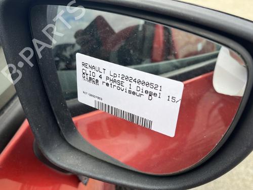 Used Right mirror glass RENAULT CLIO IV (BH_) 1.5 dCi 90 (90 hp) 19909275