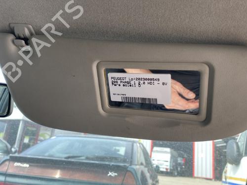 Pare-soleil droit PEUGEOT 206 Hatchback (2A/C) 2.0 HDI 90 (90 hp) 22123779