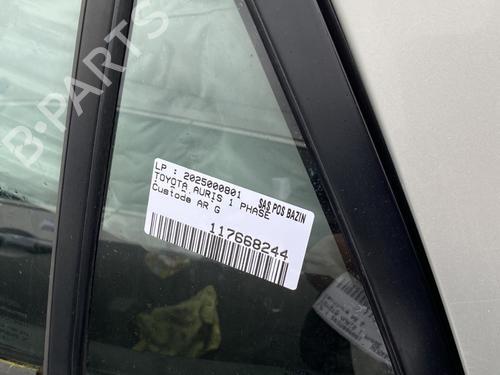 Szyba drzwi tylnych lewych TOYOTA AURIS (_E15_) 2.0 D-4D (ADE150_, ADE150R) | BP30793302C20