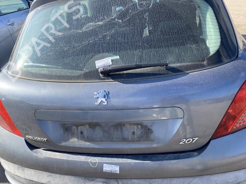 Used Tailgate PEUGEOT 207 (WA_, WC_) 1.6 HDi (90 hp) 29599668