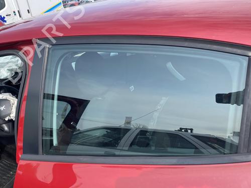 Used Rear left door window PEUGEOT 208 I (CA_, CC_) 1.4 HDi (68 hp) 27926943