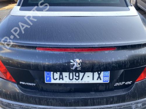 Used Tailgate PEUGEOT 207 CC (WD_) 1.6 16V (120 hp) 22126085