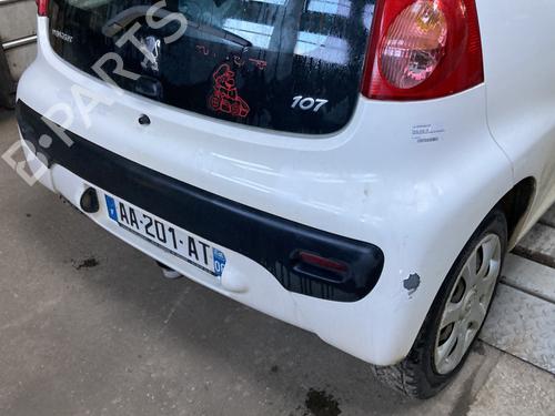 Used Rear bumper PEUGEOT 107 (PM_, PN_) 1.4 HDi (54 hp) 23785163