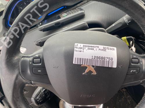 Steering wheel PEUGEOT 2008 I (CU_) 1.6 HDi | BP37471164C49 - Image 3