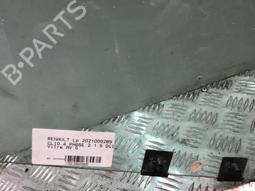 Front left door window RENAULT CLIO IV (BH_) 1.5 dCi 90 | BP19912299C18 