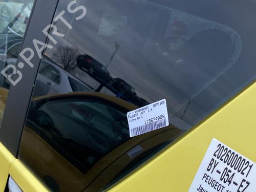 Used Rear left door window PEUGEOT 1007 (KM_) 1.4 HDi (68 hp) 31833312