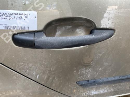 Højre bagtil udvendigt håndtag CITROËN C4 Picasso I MPV (UD_) [2006-2015]  19909720