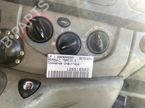 Climate control RENAULT TRAFIC II Van (FL) 2.0 dCi 90 (FL0H, FL00, FL01, FL0M, FL0P, FL0S) | BP36048238I5 - Image 3