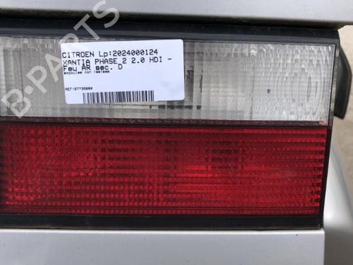 Højre baklys, luke CITROËN XANTIA (X1_, X2_) 2.0 HDI 90 (90 hp) 22122039