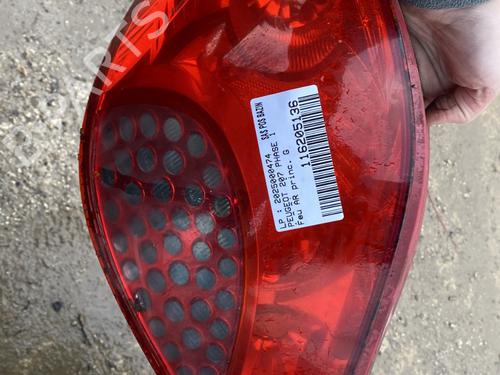 Left taillight PEUGEOT 207 (WA_, WC_) 1.6 HDi | BP30598595C34 