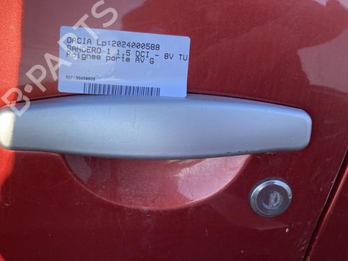 Front left exterior door handle DACIA SANDERO 1.5 dCi | BP20700770C128 