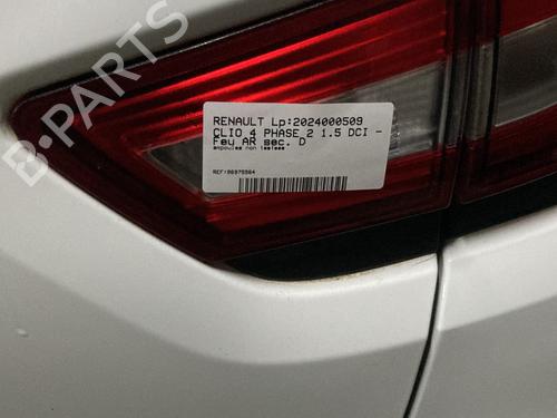Used Right tailgate light RENAULT CLIO IV (BH_) 1.5 dCi 75 (75 hp) 21666527