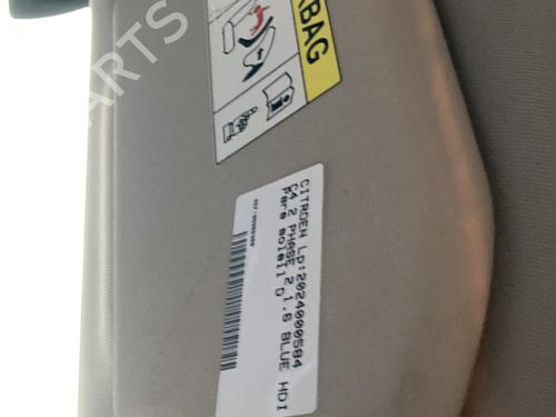 Used Right sun visor CITROËN C4 II (NC_) 1.6 BlueHDi 120 (120 hp) 21666325