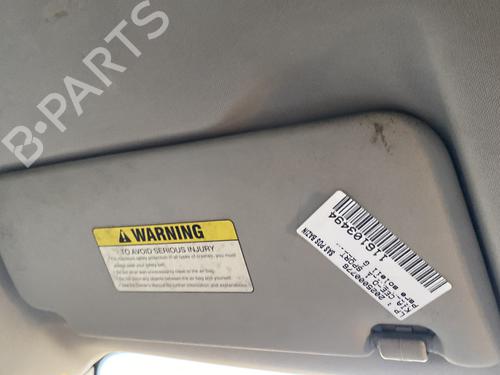 Used Left sun visor Left sun visor KIA CEE'D SW (ED) 1.6 CRDi 115 (115 hp) 30552044 30552044