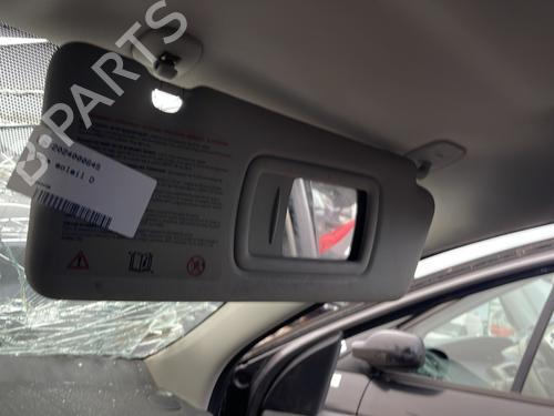 Used Right sun visor RENAULT MEGANE III Hatchback (BZ0/1_, B3_) 1.5 dCi (BZ09, BZ0D, BZ1W, BZ29, BZ14) (110 hp) 22197625