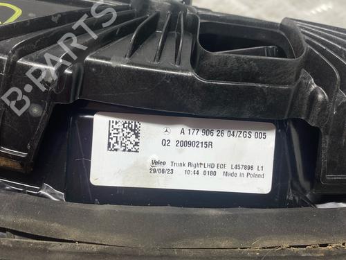 Right tailgate light MERCEDES-BENZ A-CLASS (W177) A 200 d (177.012) | BP37749658C80 - Image 2