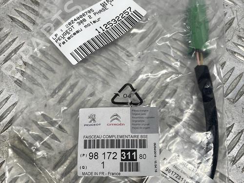 Used Wiring harness Wiring harness PEUGEOT 308 II (LB_, LP_, LW_, LH_, L3_) 1.6 BlueHDi 120 (120 hp) 29188627 29188627