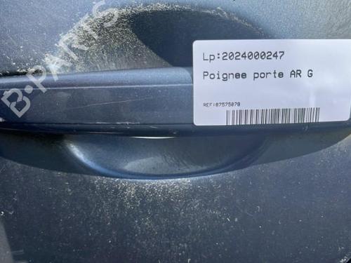 Used Rear left exterior door handle PEUGEOT 307 (3A/C) 1.6 HDi 110 (109 hp) 19912991