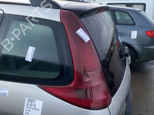 Used Left taillight PEUGEOT 206 SW (2E/K) 1.4 HDi (68 hp) 30552150