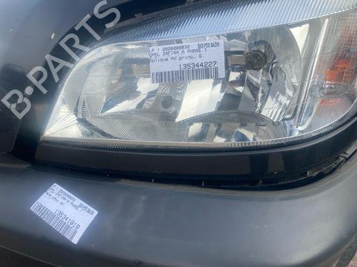 Used Headlight eyebrow Headlight eyebrow OPEL ZAFIRA A MPV (T98) 2.0 DI 16V (F75) (82 hp) 40444332 40444332