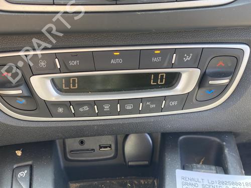 Climate control RENAULT SCÉNIC III (JZ0/1_) 1.6 dCi (JZ00, JZ12) | BP27304314I5 