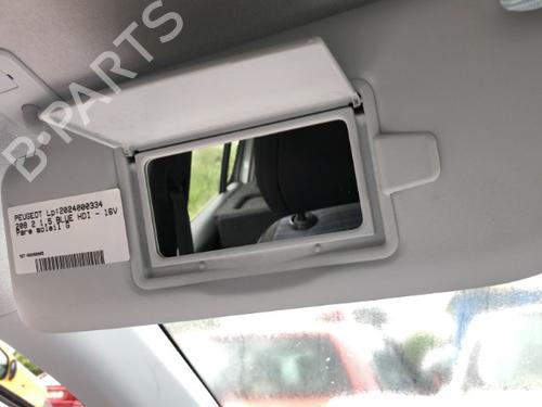 Used Left sun visor PEUGEOT 208 II (UB_, UP_, UW_, UJ_) 1.5 BlueHDI 100 (102 hp) 22122982