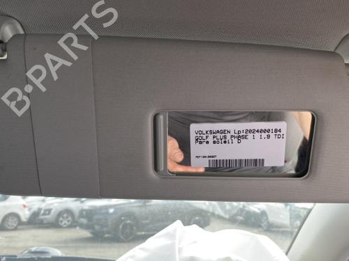 Used Right sun visor VW GOLF PLUS V (5M1, 521) [2004-2013]  22123826