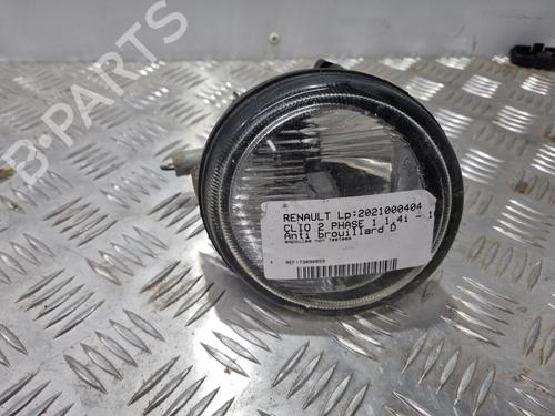 Used Right front fog light Right front fog light RENAULT CLIO II (BB_, CB_) [1998-2016] 22112533 22112533