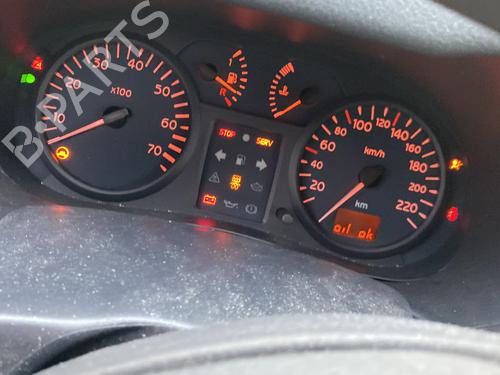 Used Instrument cluster RENAULT CLIO II (BB_, CB_) 1.5 dCi (B/CB07) (65 hp) 31603018