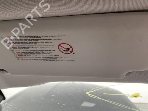 Used Right sun visor Right sun visor PEUGEOT 208 I (CA_, CC_) 1.0 VTi (68 hp) 22787621 22787621